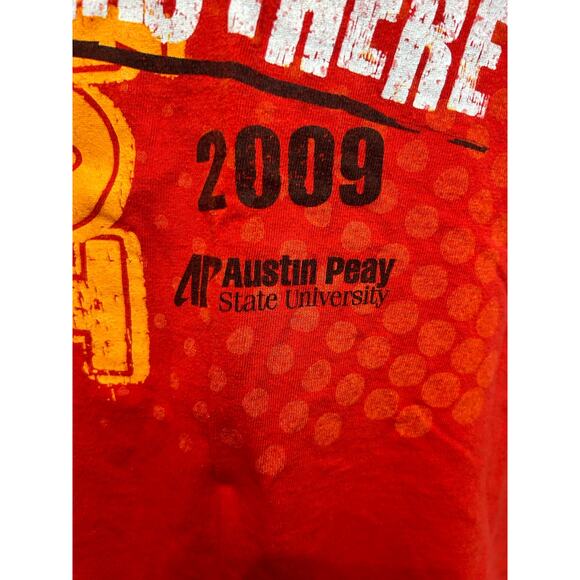 Austin Peay State University 2009 Adult 2XL T Shirt Tee GUC - Picture 4 of 4